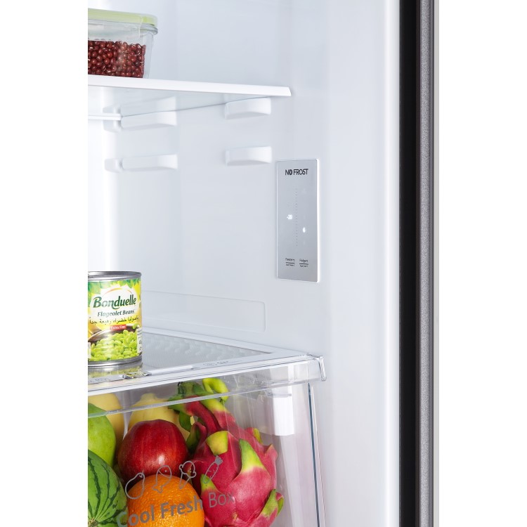 Fridgemaster 427 Litre Four Door American Fridge Freezer - Silver