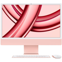 Apple iMac 2023 M3 8-Core 8GB 256GB SSD 24 Inch 4.5K All-in-One - Pink