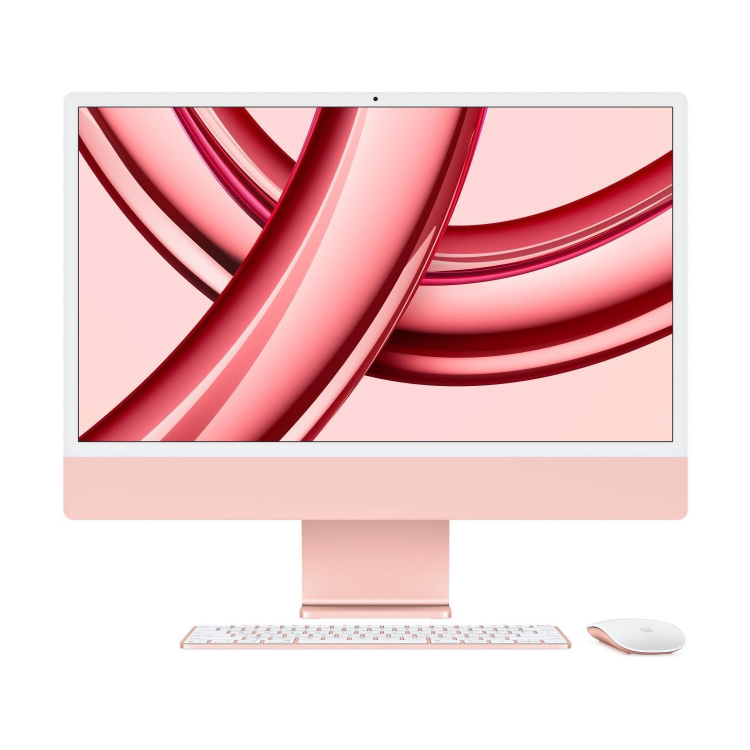 Apple iMac 2023 M3 8-Core 8GB 256GB SSD 24 Inch 4.5K All-in-One - Pink