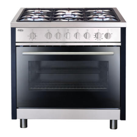 Matrix MR311SS Single Oven 90cm Gas Range Cooker - Stainless Steel