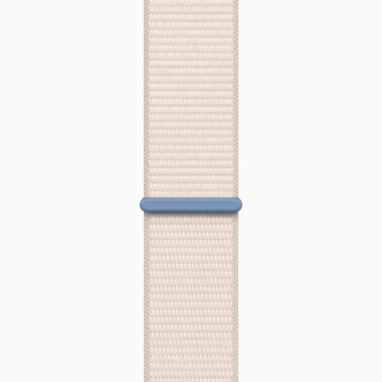 Apple Watch Series 9 GPS 45mm Starlight Aluminium Case with Starlight Sport Loop