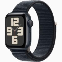 Apple Watch SE 2nd Gen GPS 40mm Midnight Aluminium Case with Midnight Sport Loop