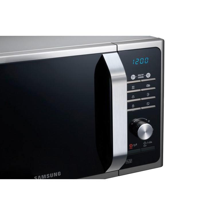 GRADE A2 - Samsung MS23F301TAS 23 Litre 800 Watt Freestanding Microwave Oven - Silver