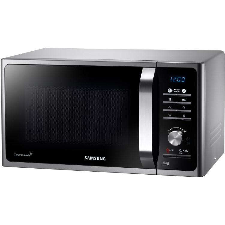 GRADE A2 - Samsung MS23F301TAS 23 Litre 800 Watt Freestanding Microwave Oven - Silver