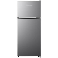 Fridgemaster 124 Litre 80/20 Top Mount Freestanding Fridge Freezer - Silver