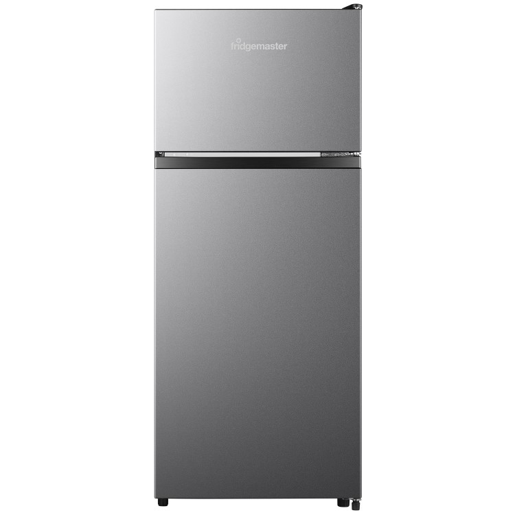 Fridgemaster 124 Litre 80/20 Top Mount Freestanding Fridge Freezer - Silver