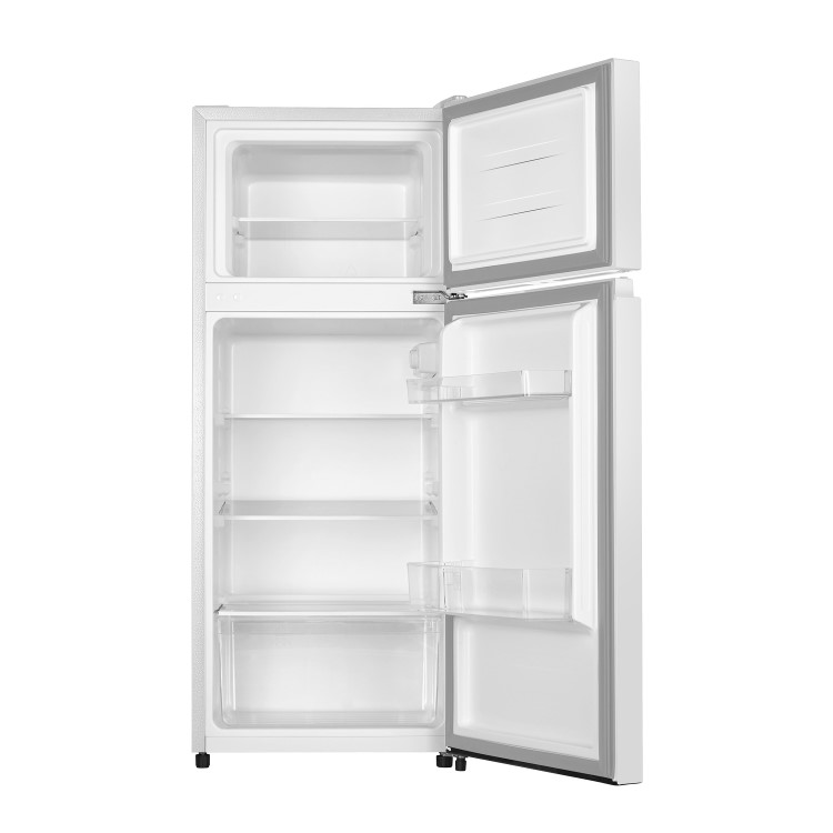 Refurbished Fridgemaster MTM48120E Freestanding 124 Litre 80/20 Top Mount Fridge Freezer White