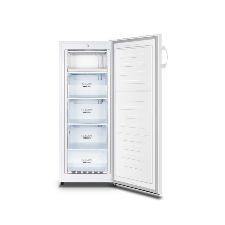 Refurbished Fridgemaster MTZ55153E Freestanding 165 Litre Upright Freezer White