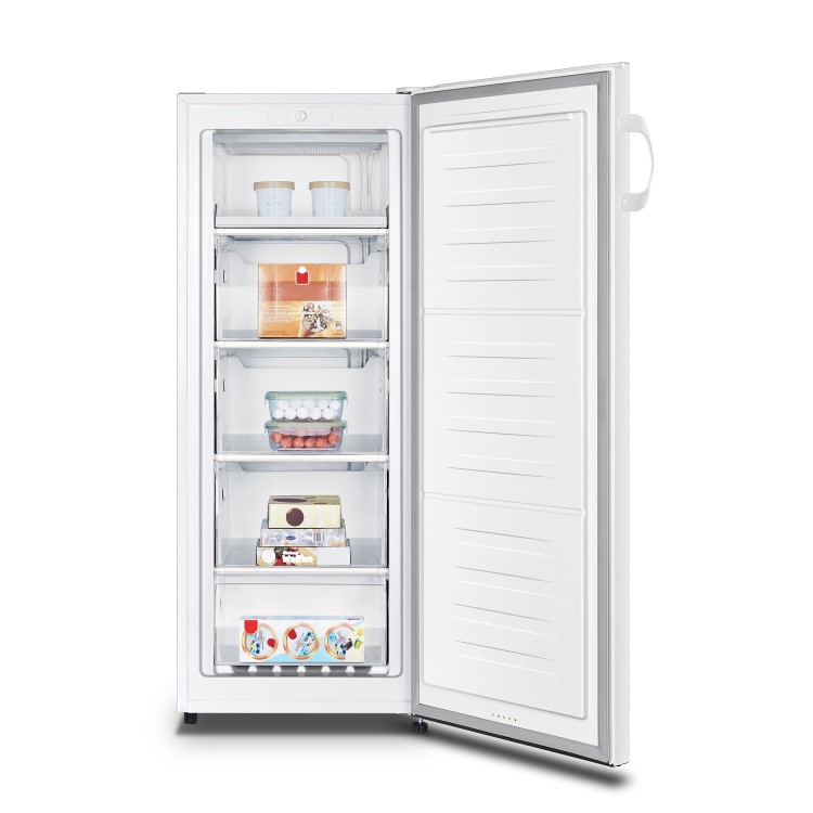 Refurbished Fridgemaster MTZ55153E Freestanding 165 Litre Upright Freezer White