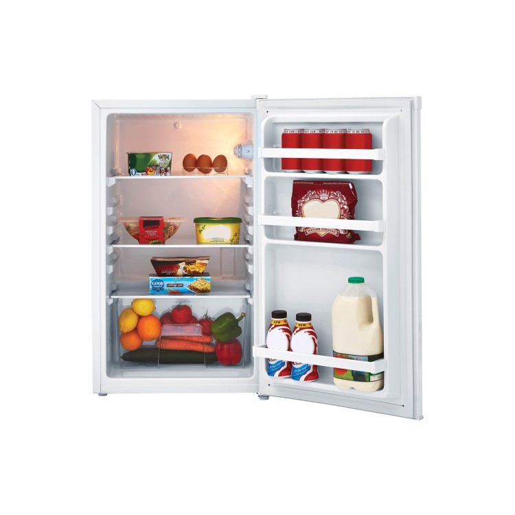 Fridgemaster MUL49102 50cm Wide Freestanding Under Counter Larder Fridge - White