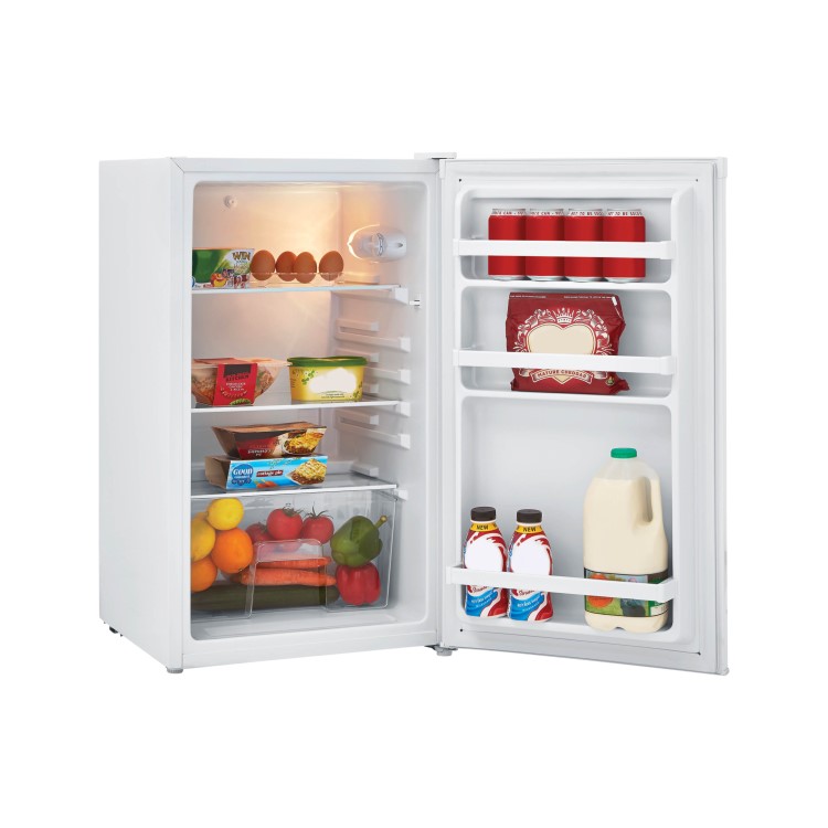 Fridgemaster MUL49102 50cm Wide Freestanding Under Counter Larder Fridge - White