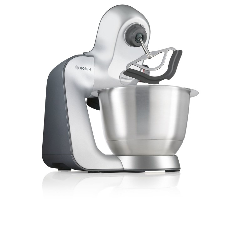 Bosch Stand Mixer with 3.9L Bowl & 11 Attachments in Grey & Silver