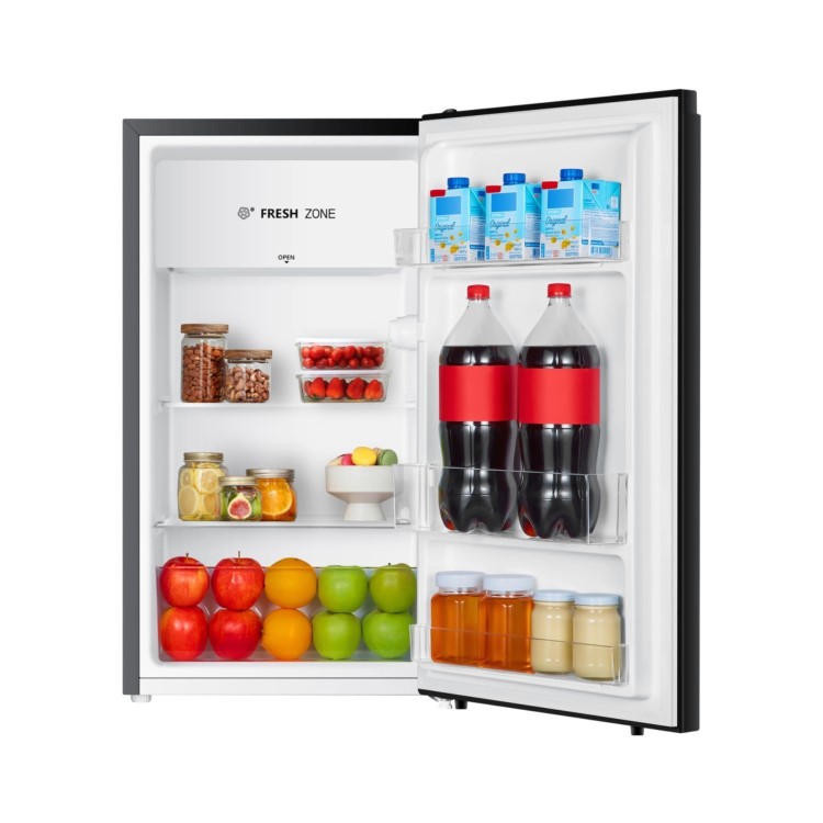 Fridgemaster 82 Litre Freestanding Under Counter Fridge - Black