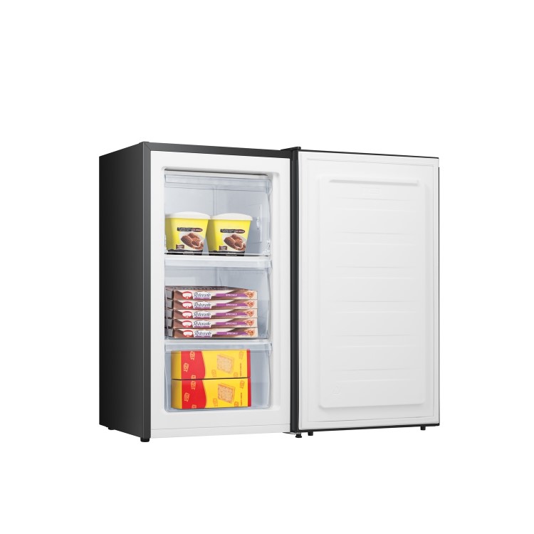 Fridgemaster 61 Litre Freestanding Under Counter Freezer - Black