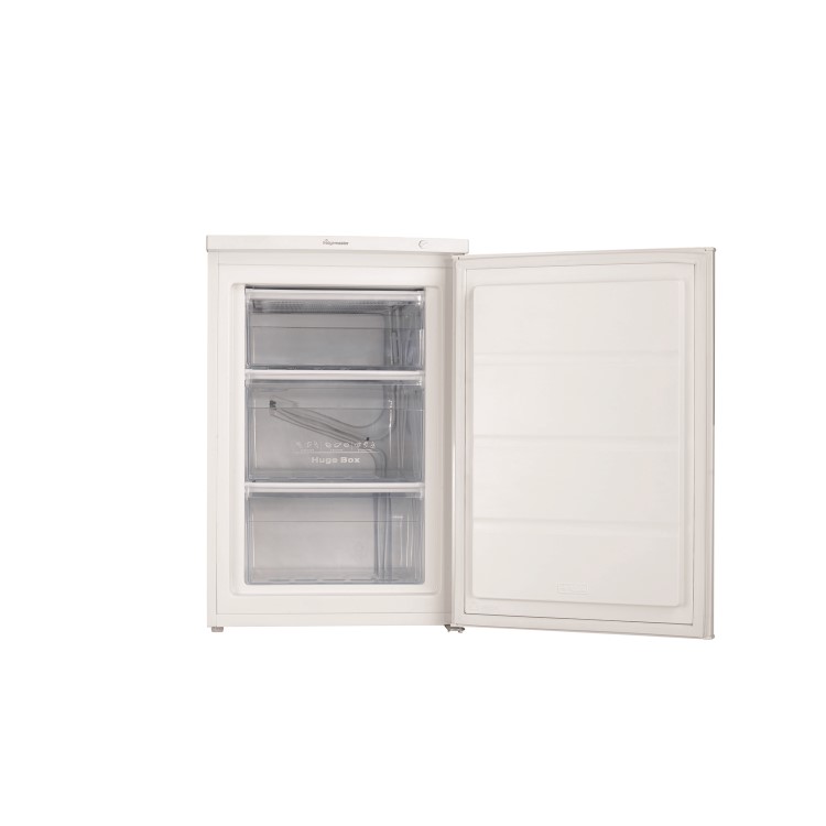 Fridgemaster 82 Litre Freestanding Under Counter Freezer - White