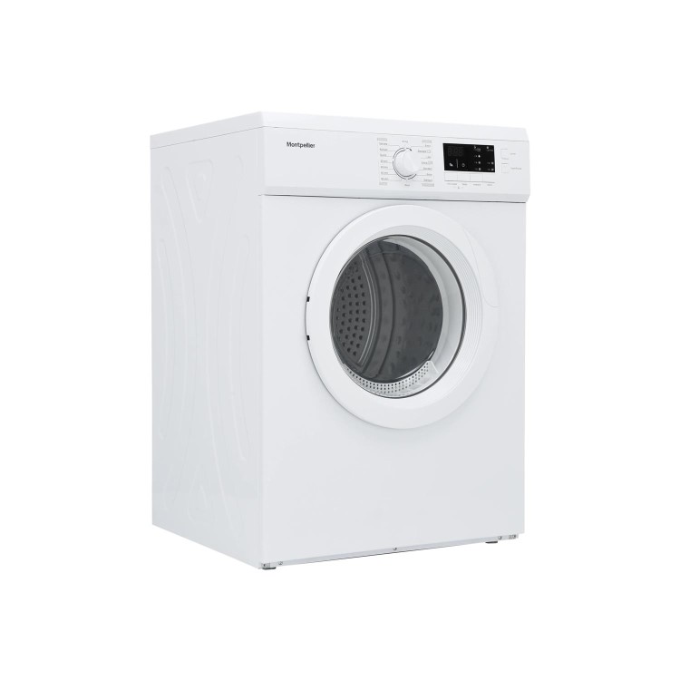 Montpellier 7kg Freestanding Vented Sensor Tumble Dryer - White