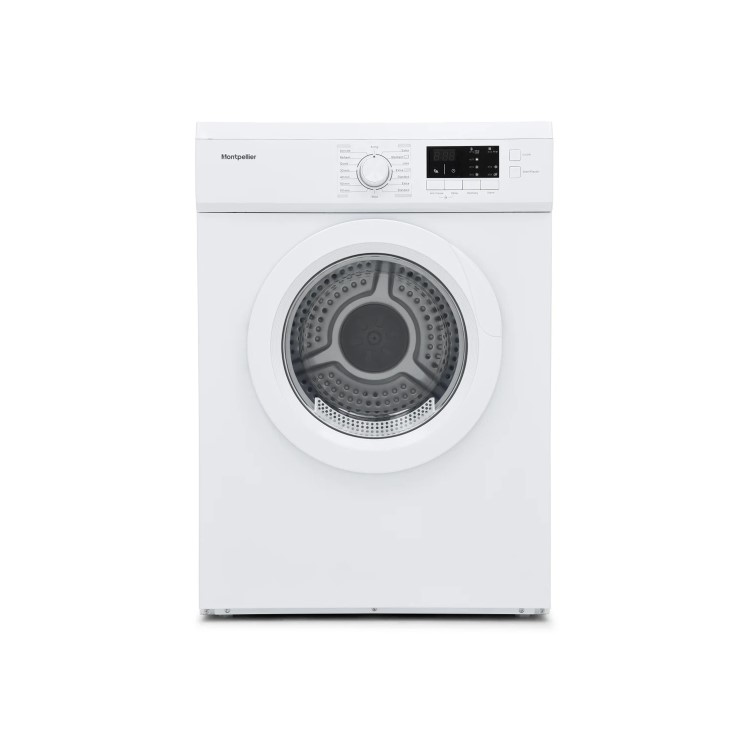 Montpellier 7kg Freestanding Vented Sensor Tumble Dryer - White