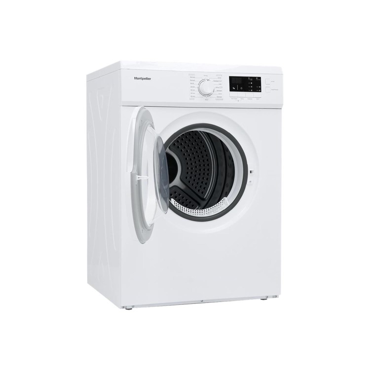 Montpellier 7kg Freestanding Vented Sensor Tumble Dryer - White