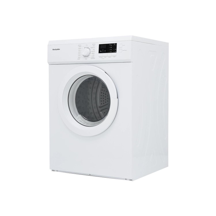 Montpellier 7kg Freestanding Vented Sensor Tumble Dryer - White