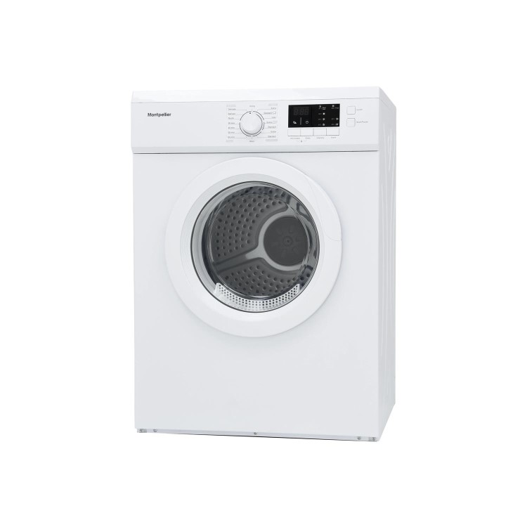 Montpellier 7kg Freestanding Vented Sensor Tumble Dryer - White