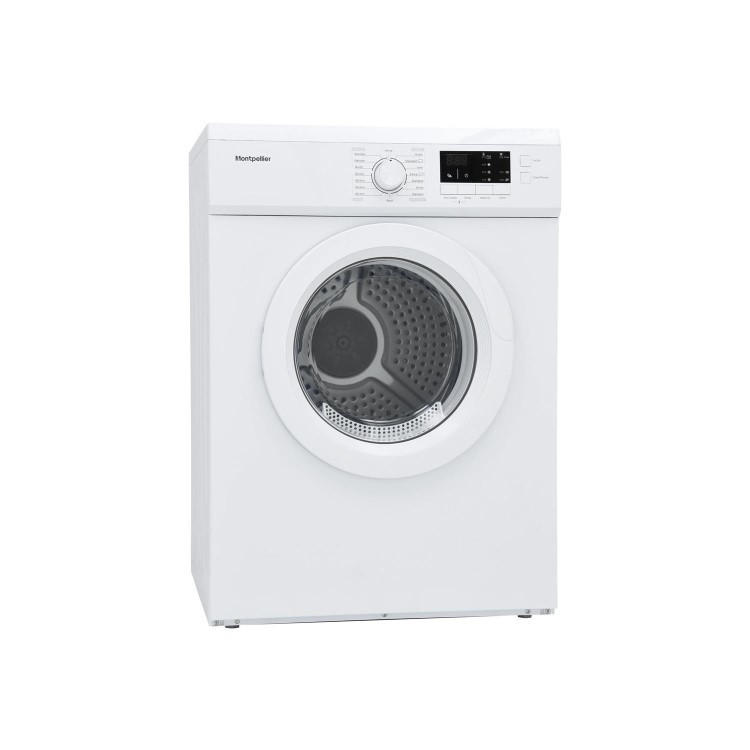 Montpellier 7kg Freestanding Vented Sensor Tumble Dryer - White