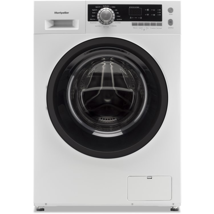 Montpellier 10kg 1500rpm Freestanding Washing Machine - White