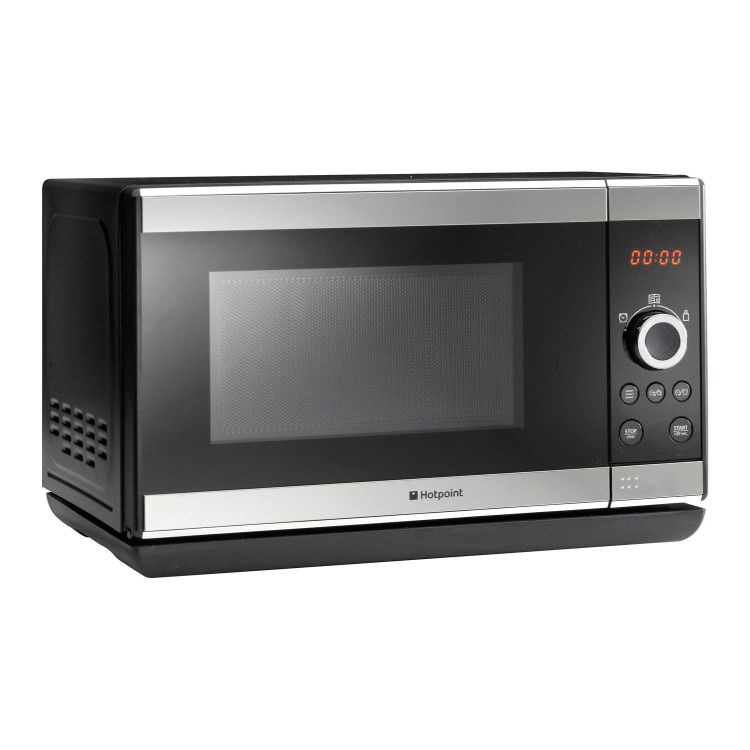 Hotpoint MWH2021X 800W 20L Freestanding Microwave Oven Stainless Steel