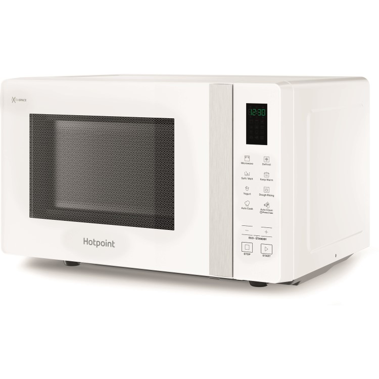 Hotpoint MWHF201W Xtraspace Flatbed 20L Microwave - White