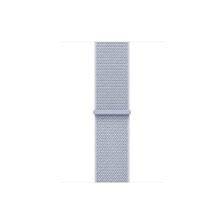 Apple Watch Series 10 GPS 42mm Silver Aluminium Case with Blue Cloud Sport Loop