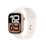 Apple Watch Series 10 GPS 42mm Rose Gold Aluminium Case with Light Blush Sport Band - S/M