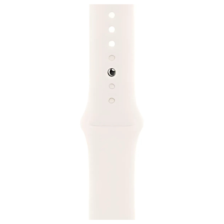 Apple Watch Series 10 GPS 46mm Rose Gold Aluminium Case with Light Blush Sport Band - M/L