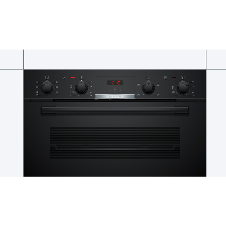 Bosch Series 4 Built Under Electric Double Oven - Black