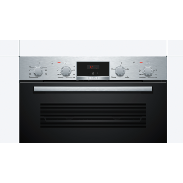 Bosch Series 4 Built Under Electric Double Oven - Stainless Steel