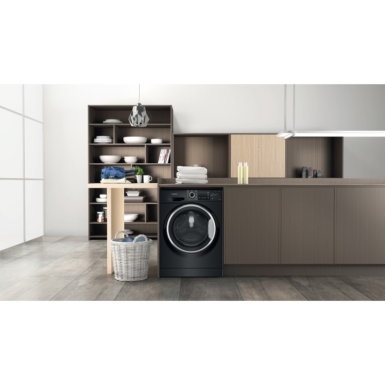 Hotpoint Futura 9kg Wash 6kg Dry 1400rpm Washer Dryer - Black