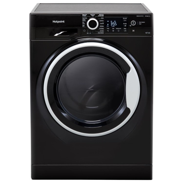 Hotpoint Futura 9kg Wash 6kg Dry 1400rpm Washer Dryer - Black