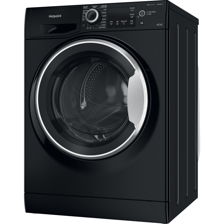 Hotpoint Futura 9kg Wash 6kg Dry 1400rpm Washer Dryer - Black