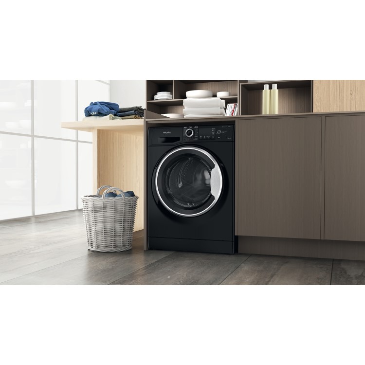 Hotpoint Futura 9kg Wash 6kg Dry 1400rpm Washer Dryer - Black