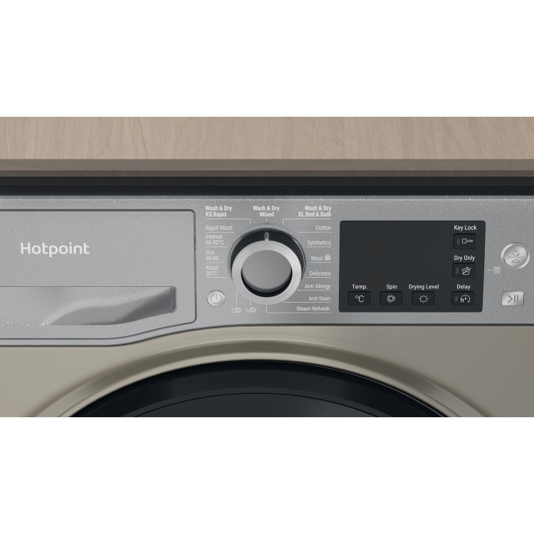 Hotpoint Futura 9kg Wash 6kg Dry 1400rpm Washer Dryer - Graphite