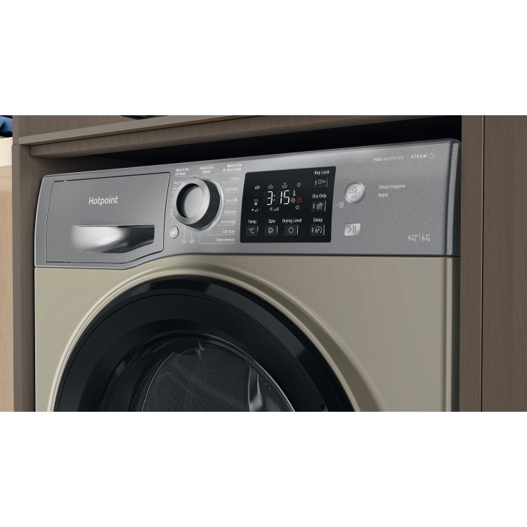 Hotpoint Futura 9kg Wash 6kg Dry 1400rpm Washer Dryer - Graphite