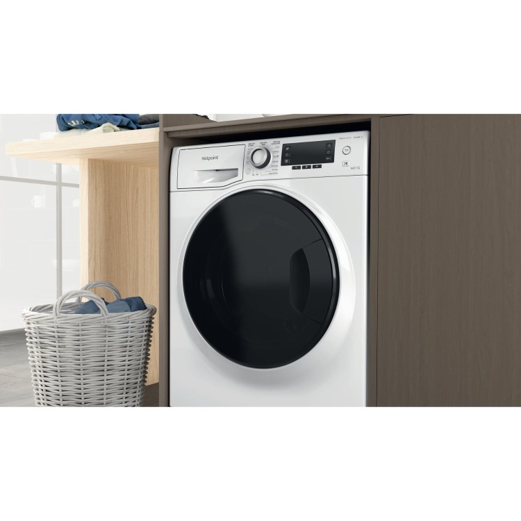 Refurbished Hotpoint NDD10726DAUK Freestanding 10/7KG 1400 Spin Washer Dryer White