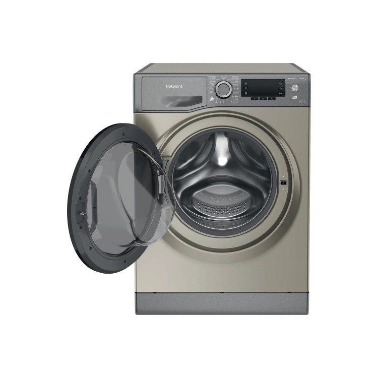 Refurbished Hotpoint ActiveCare NDD10726GDA Freestanding 10/7KG 1400 Spin Washer Dryer Graphite