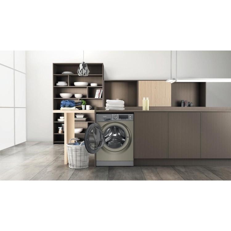 Hotpoint ActiveCare 8kg Wash 6kg Dry 1400rpm Washer Dryer - Graphite