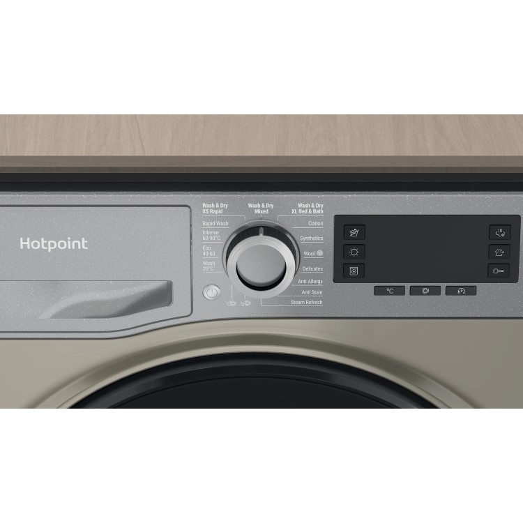 Hotpoint ActiveCare 8kg Wash 6kg Dry 1400rpm Washer Dryer - Graphite