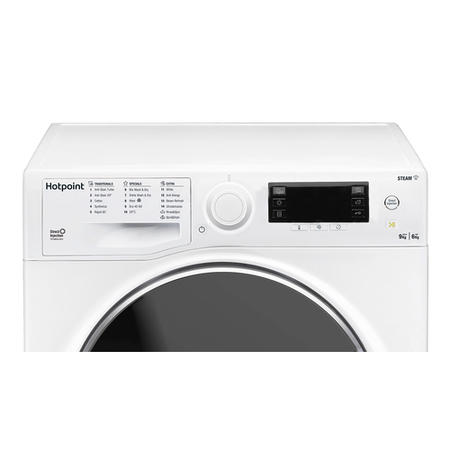 Refurbished Hotpoint NDD9725DAUK Freestanding 9/7KG 1600 Spin Washer Dryer White