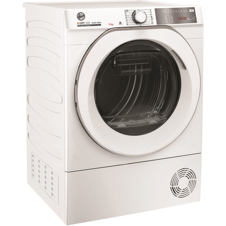 Refurbished Hoover H-DRY 500 HW414AMC1-80 Freestanding Heat Pump 11KG Tumble Dryer White