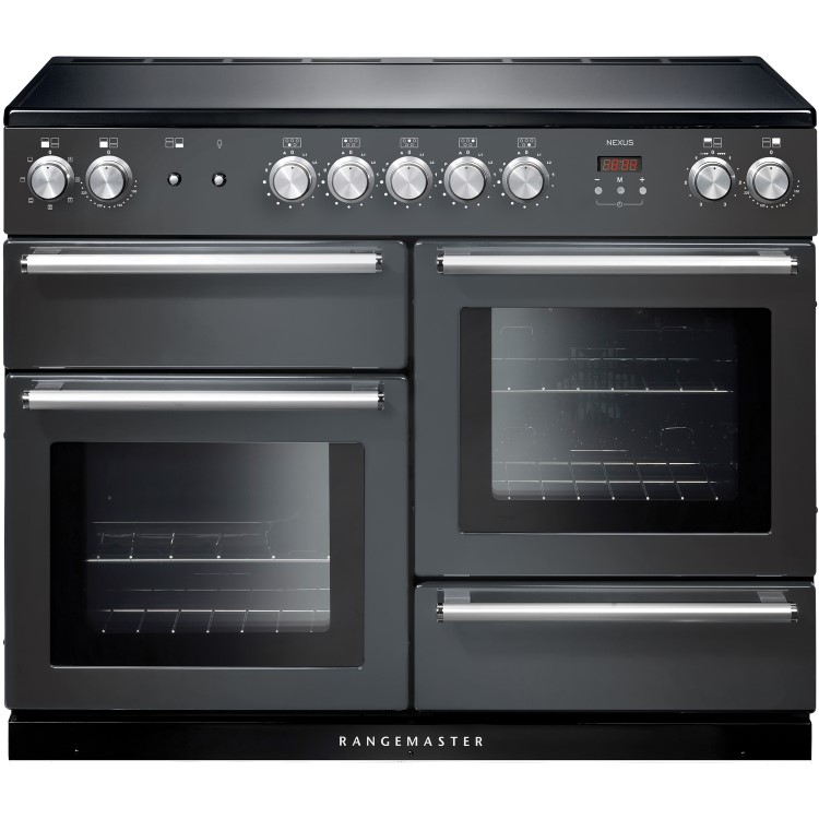 Rangemaster NEX110EISLC Nexus 110cm Electric Range Cooker with Induction Hob - Slate