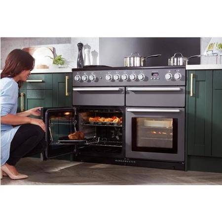 Rangemaster Nexus SE 110cm Electric Range Cooker with Induction Hob - Slate