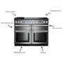 Rangemaster Nexus SE 110cm Electric Range Cooker with Induction Hob - Stainless Steel