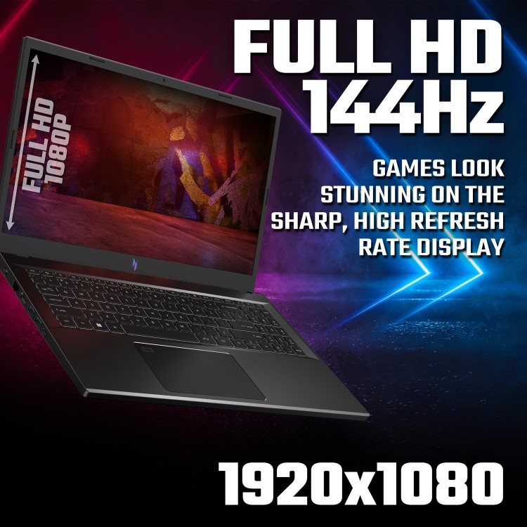 Acer Nitro V 15 Intel Core i5 16B RAM 512GB SSD RTX 2050 144Hz 15.6 Inch FHD Windows 11 Home Gaming Laptop