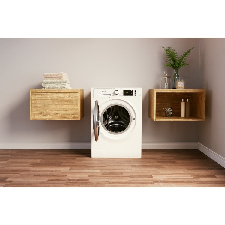 Hotpoint 10kg 1600rpm Freestanding Washing Machine - White